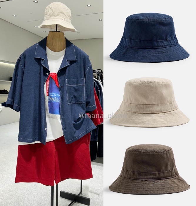 国内発送★ZARA★ウォッシュド*バケットハット