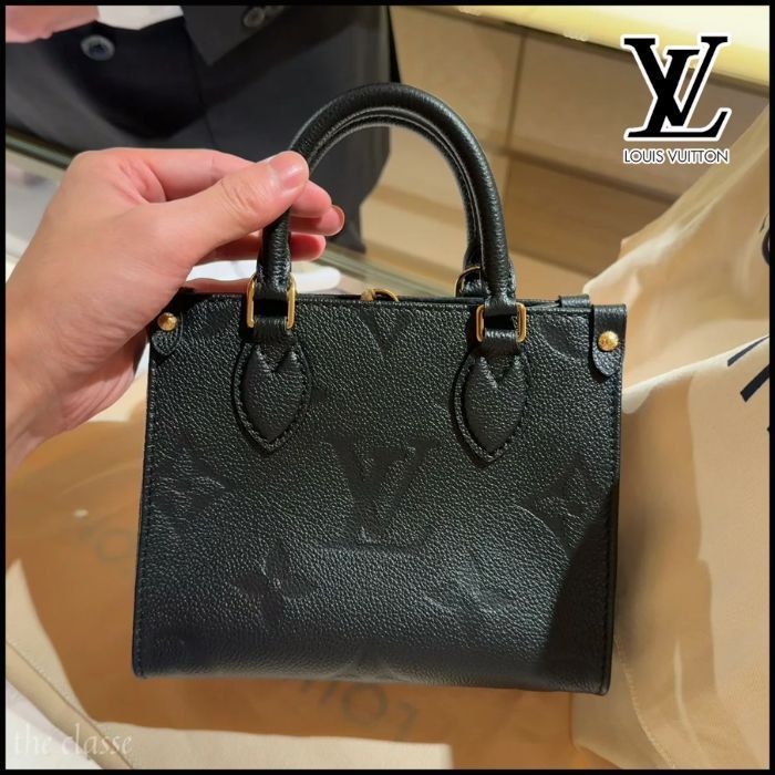 【シンプルで長く使える】Louis Vuitton オンザゴーBB ブラック