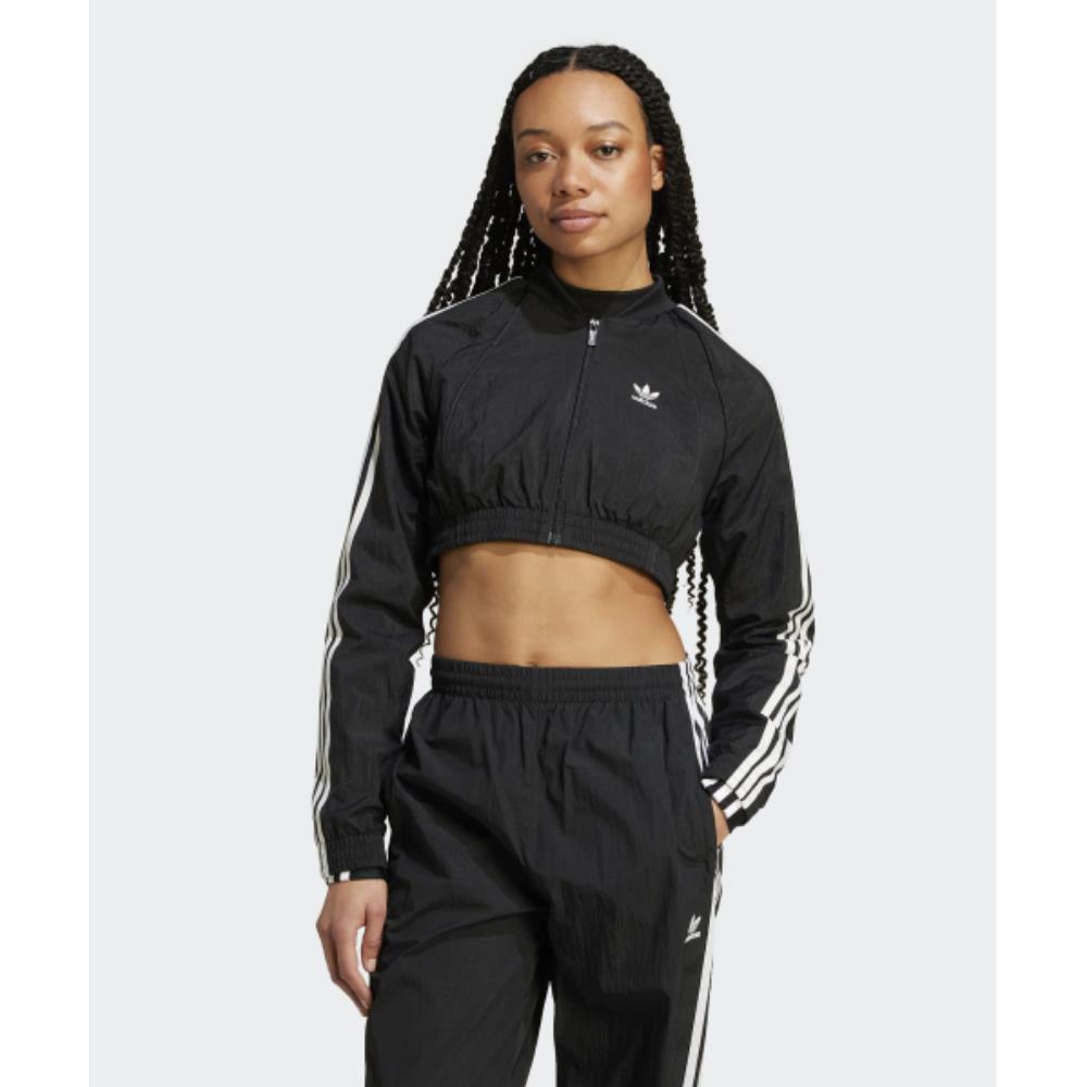 ◆adidas◆ Crop Track Top Black IW5484