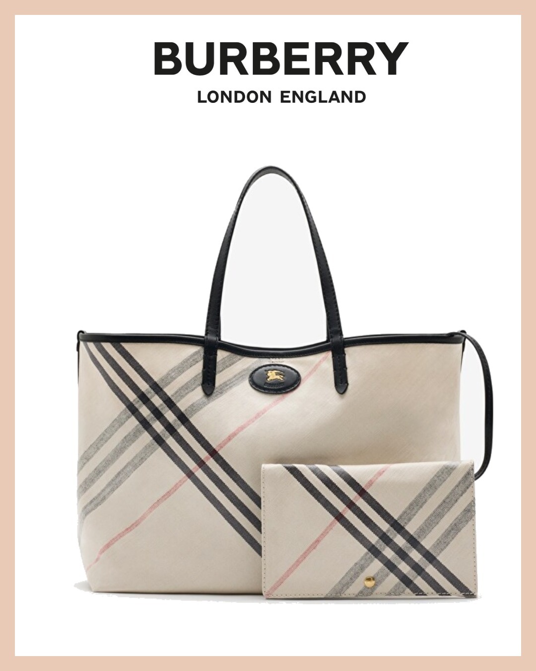 Burberry バーバリー ミディアムハイランドトート