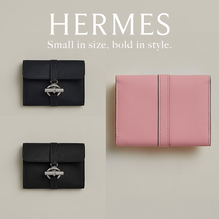 *コンパクトで洗練！*【HERMES】Glenan Compact