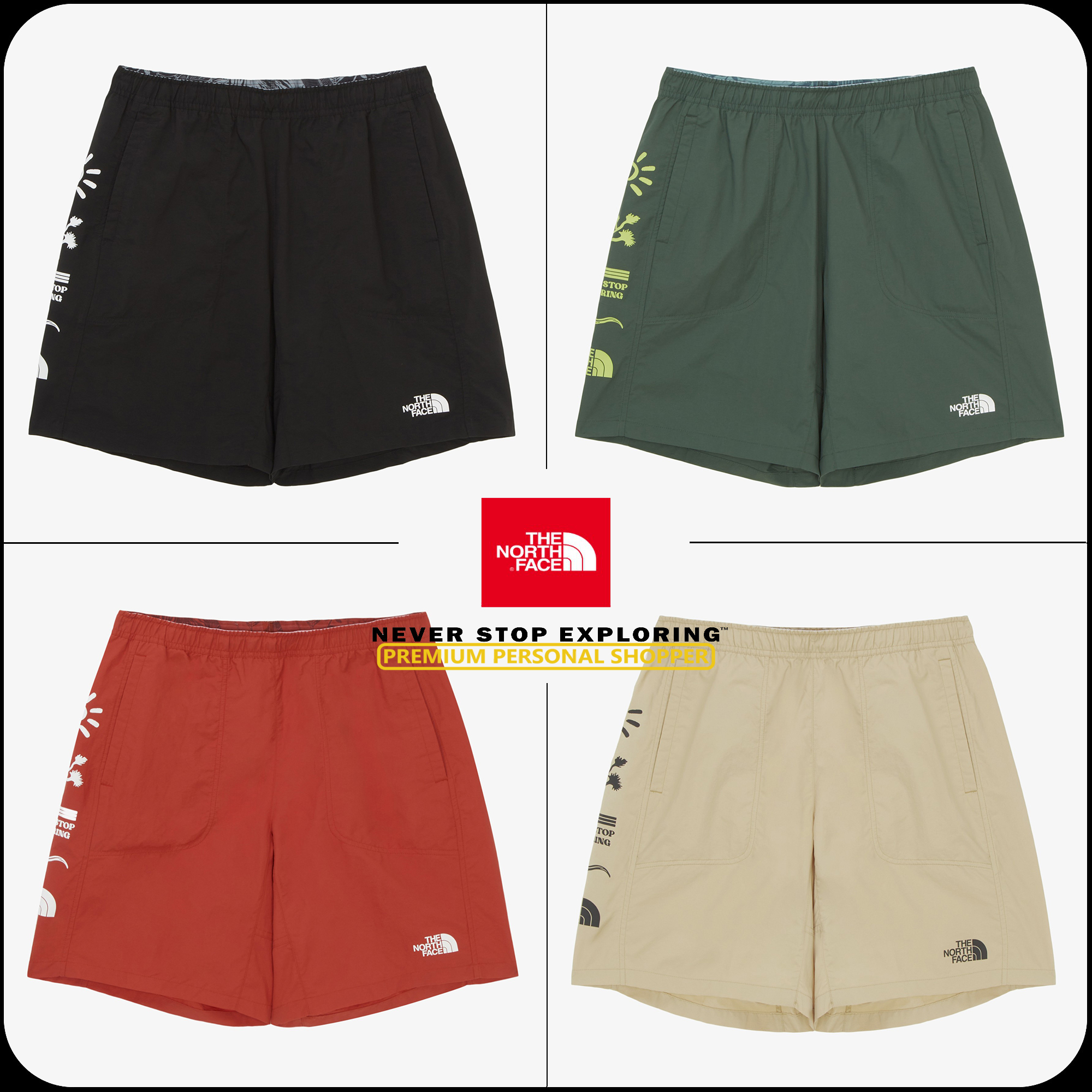 [THE NORTH FACE]★25SS★韓国人気★M'S EVERGREEN SHORTS