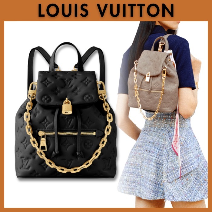 上品シルエット☆Louis Vuitton☆モノグラムバックパック