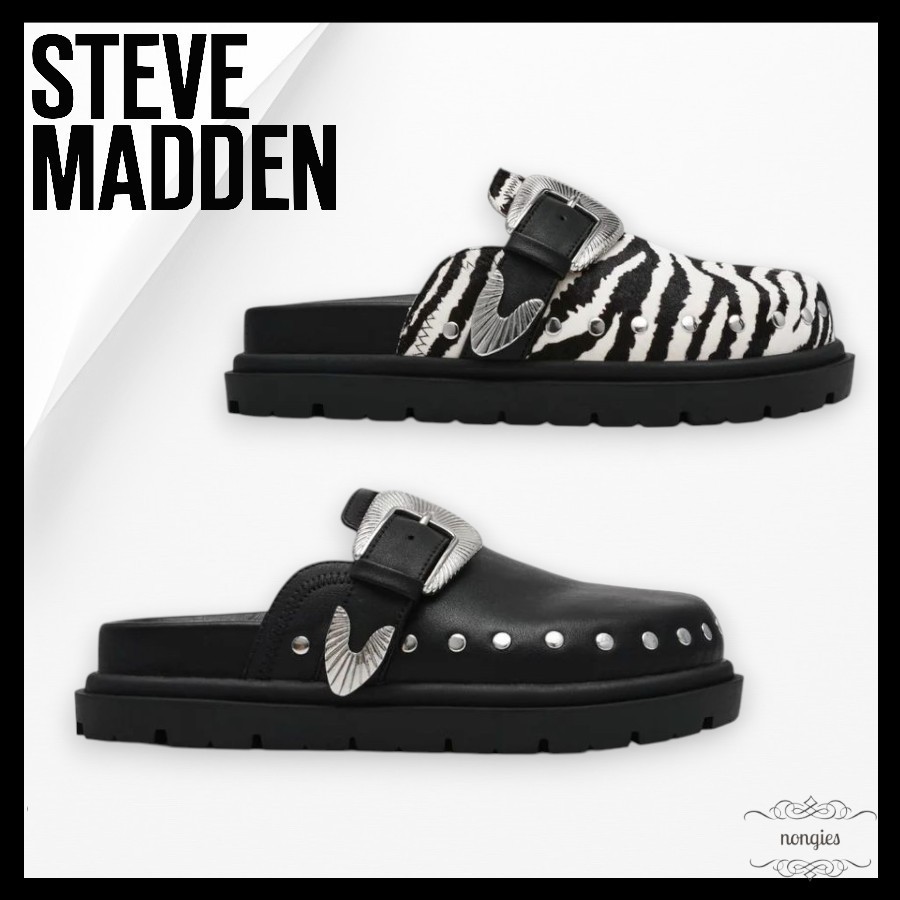 ★STEVE MADDEN★Offbeat プラットフォーム バックル スリッポン
