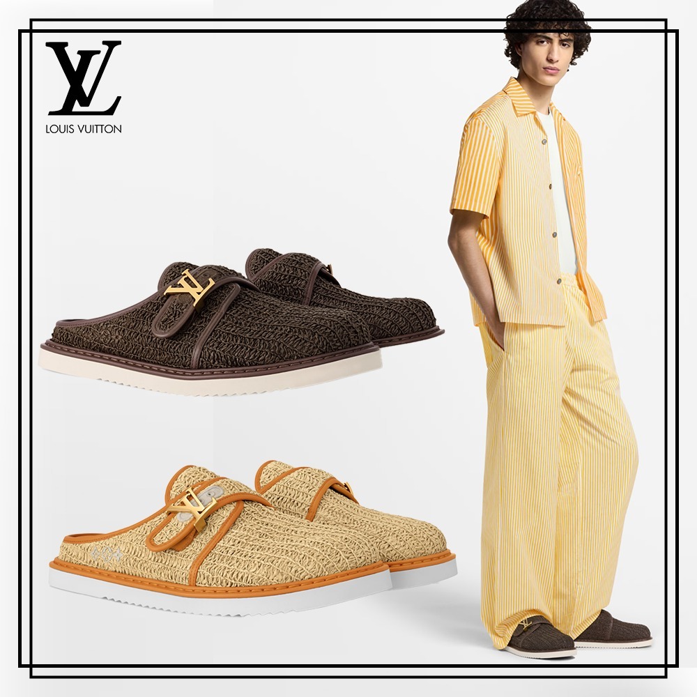＊夏に映えてリラックス＊【Louis Vuitton】LVイージーミュール