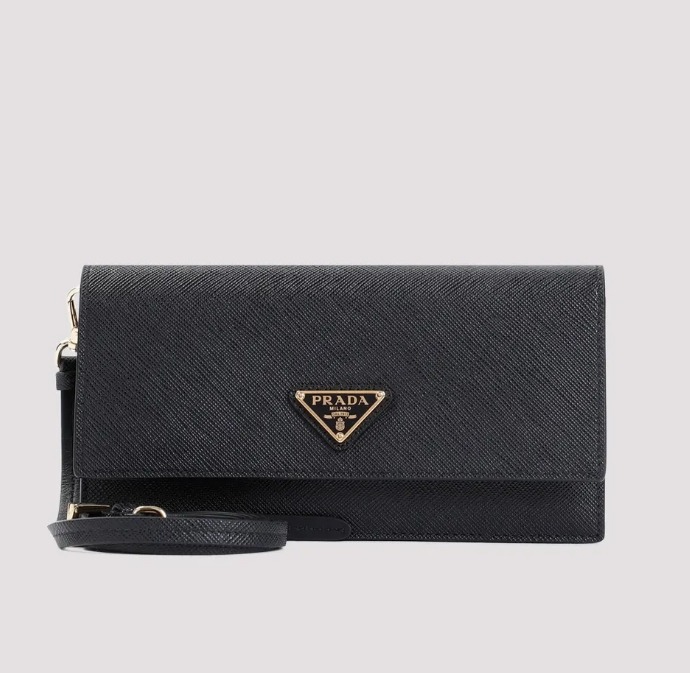【PRADA】プラダ★ Calf Leather Pouch★カーフレザー ポーチ