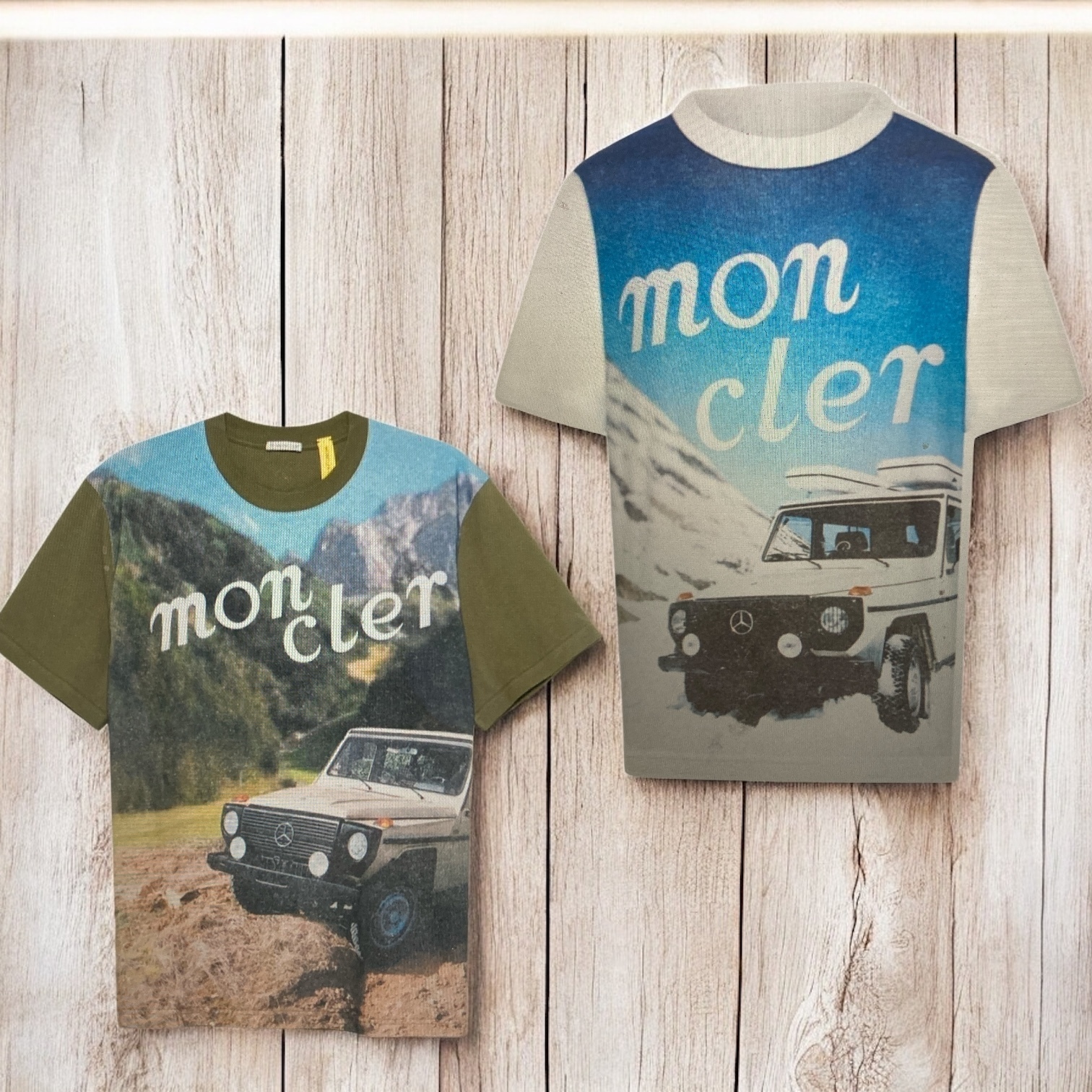 関税込 MONCLER × Mercedes-Benz by Nigo モンクレール Tシャツ