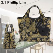 【3.1 Phillip Lim】キノコ刺繍ミニマーケットトート