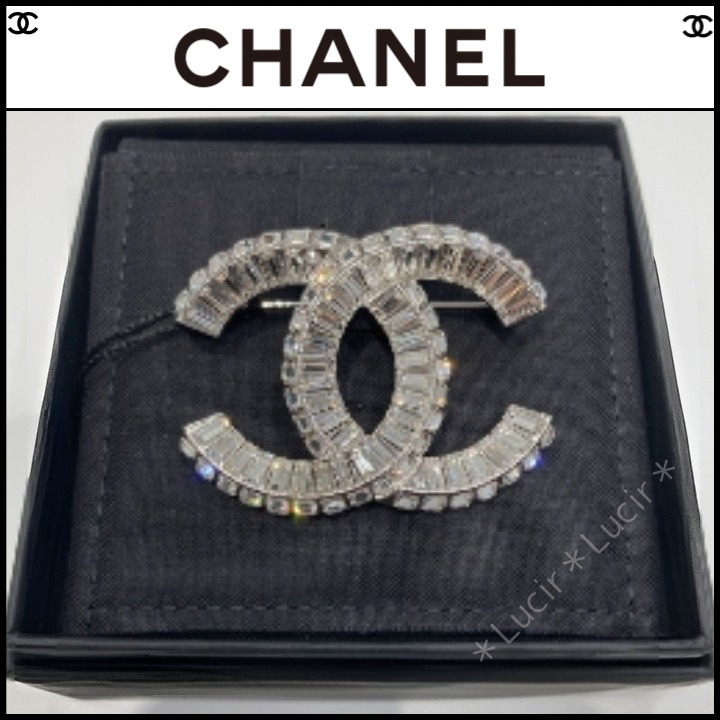 輝きを添えて☆CHANEL シャネル ブローチ