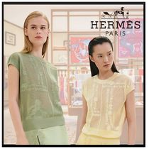 【着心地抜群♪】HERMES 半袖セーター