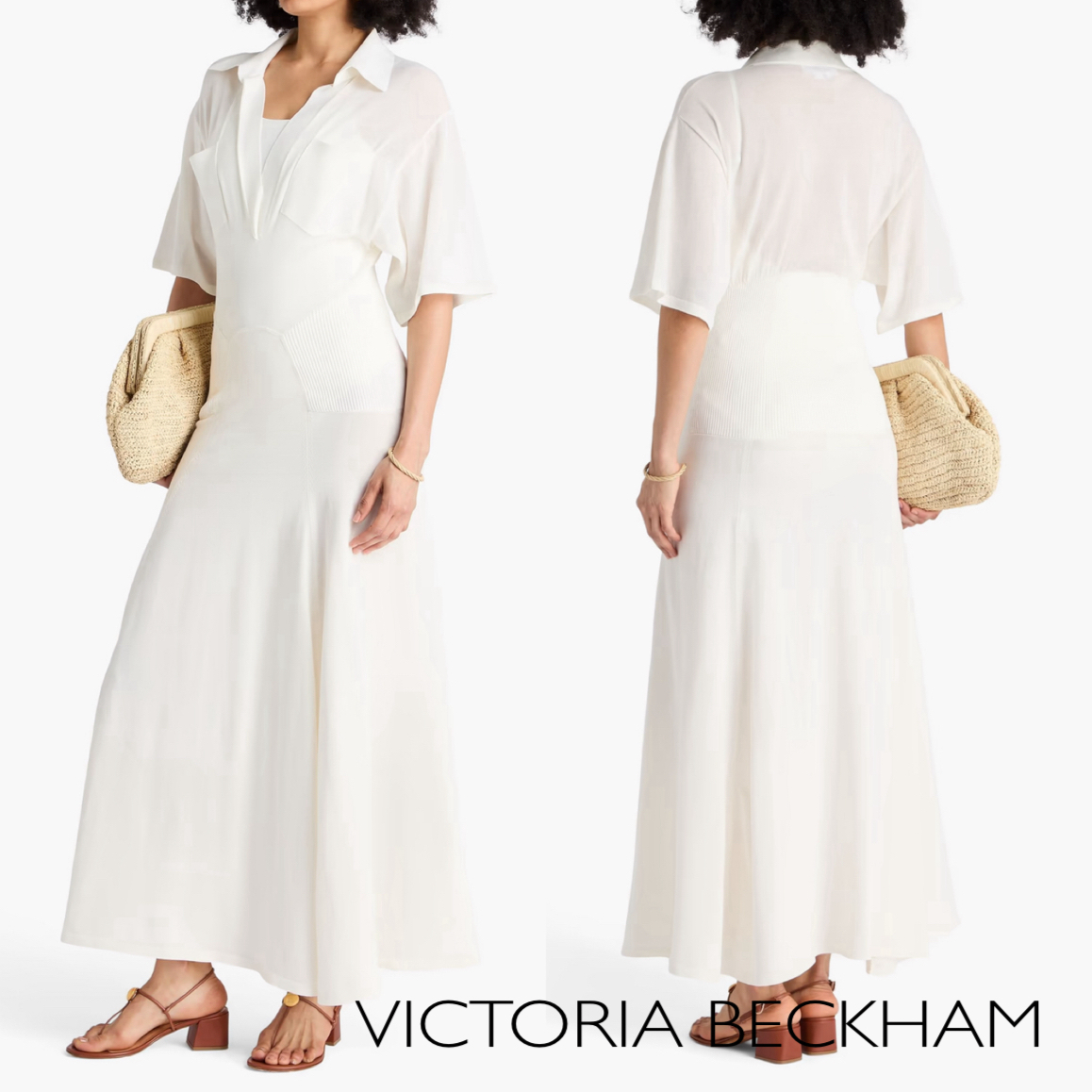 パネル加工★スリップオン★ワンピース★ VICTORIA BECKHAM