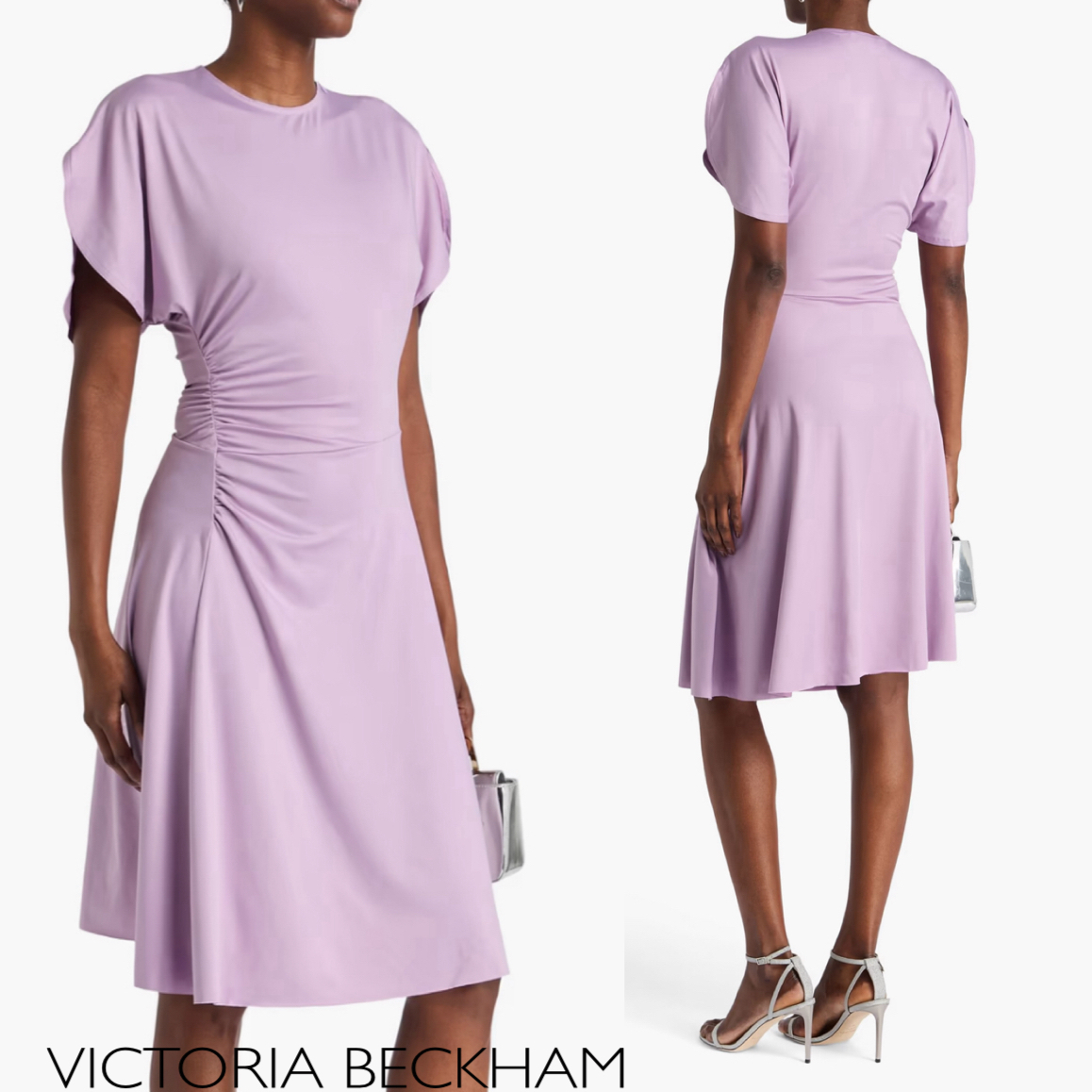 ルーシュ★ジャージー★ワンピース★ VICTORIA BECKHAM