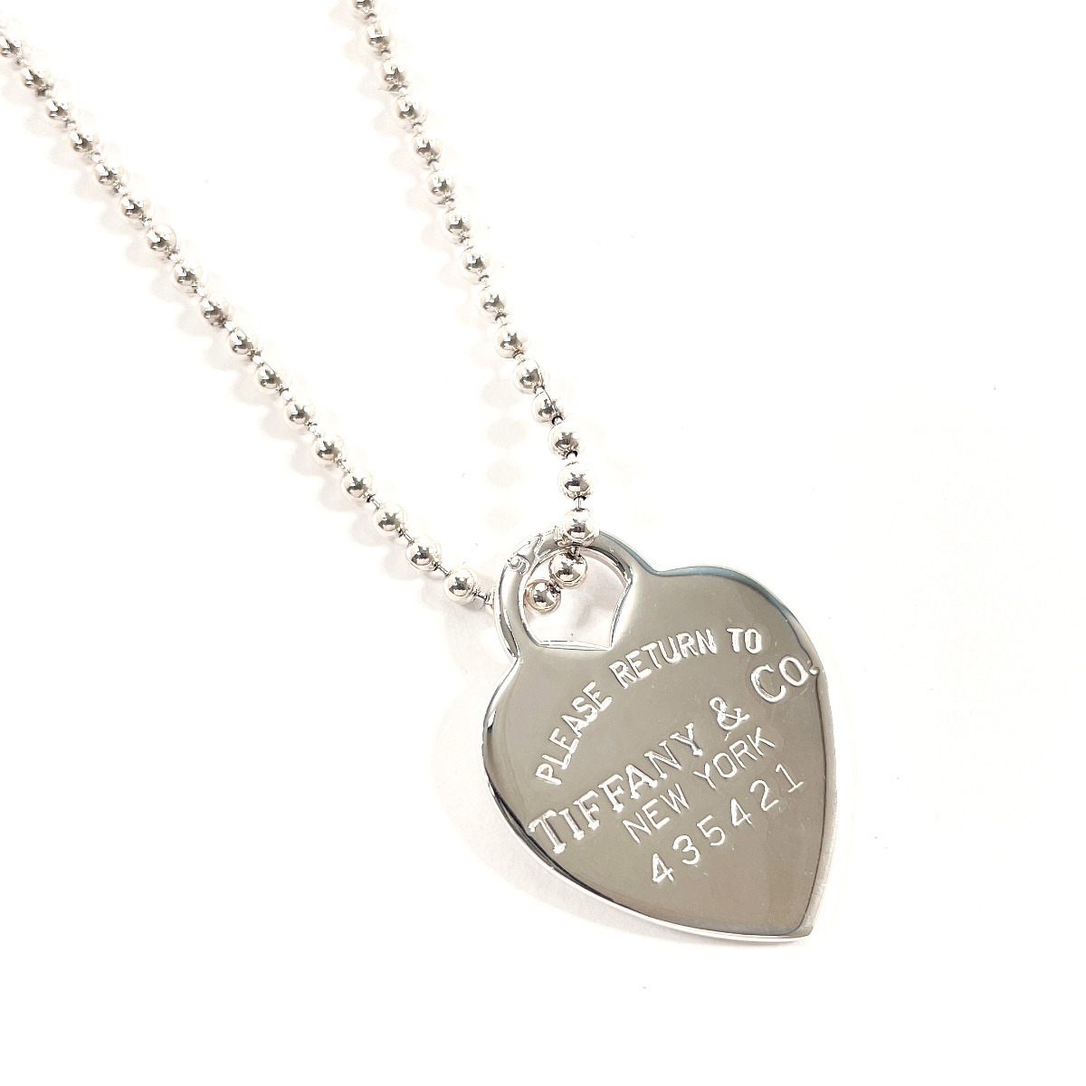 TIFFANY&Co. ハート タグ ネックレス