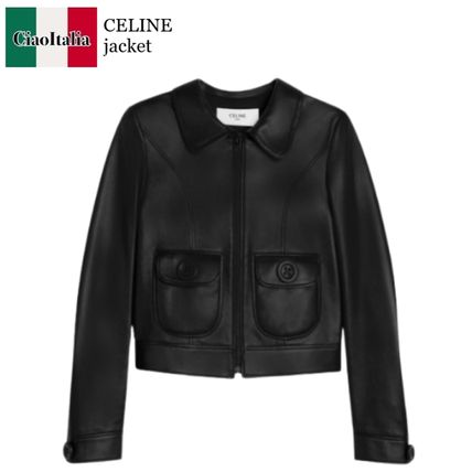 CELINE(セリーヌ) レザージャケット・コート(レディース) - 海外