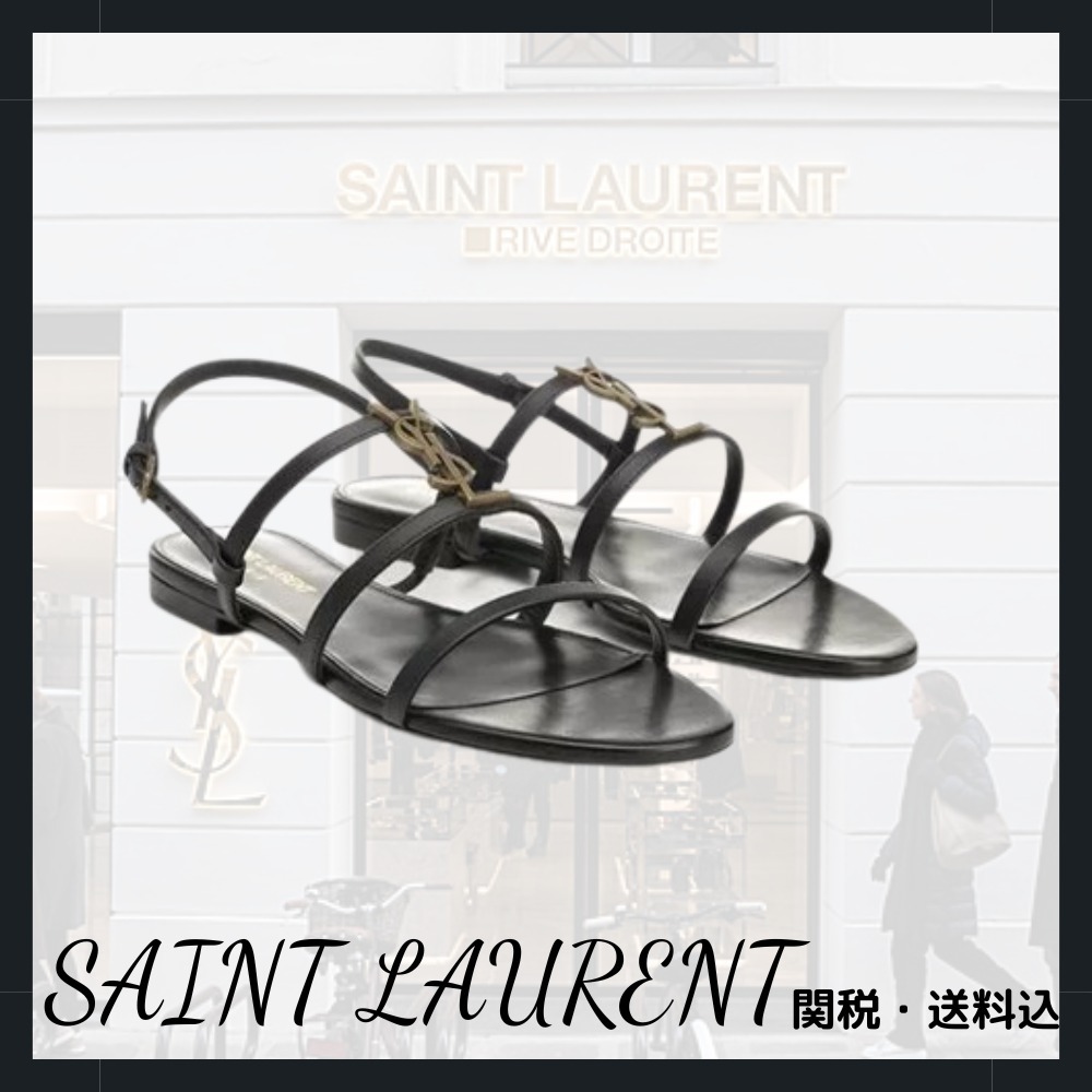 新作☆【SAINTLAURENT】「ニューカサンドラ」サンダル