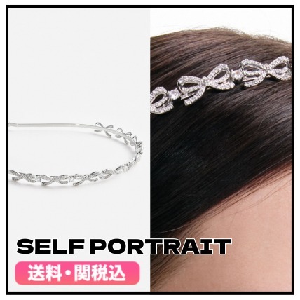 ★self-portrait★ ボウヘッドバンド クリスタルヘッドバンド