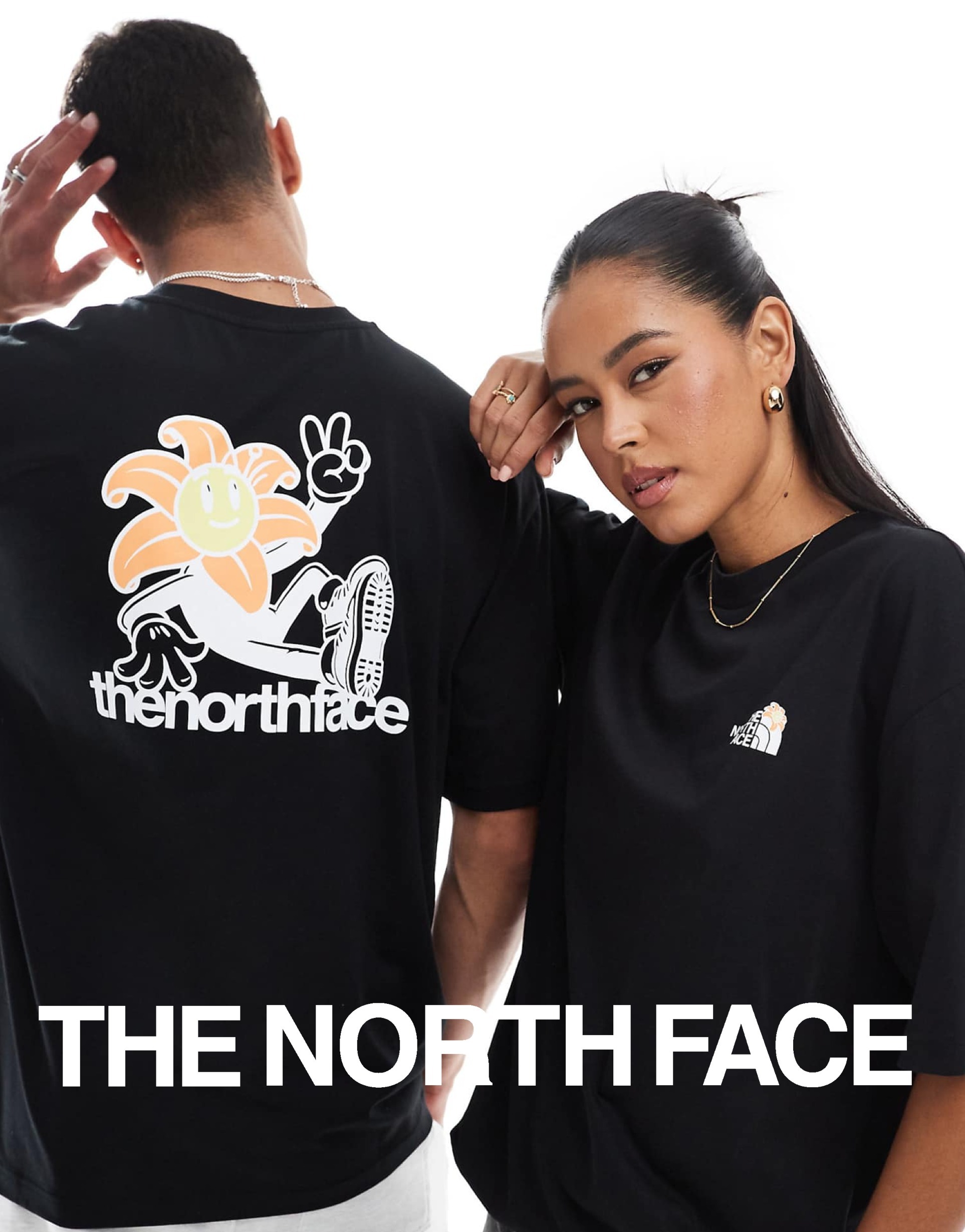 ★海外限定*THE NORTH FACE*新作*BLOSSOM Tシャツ/BL★