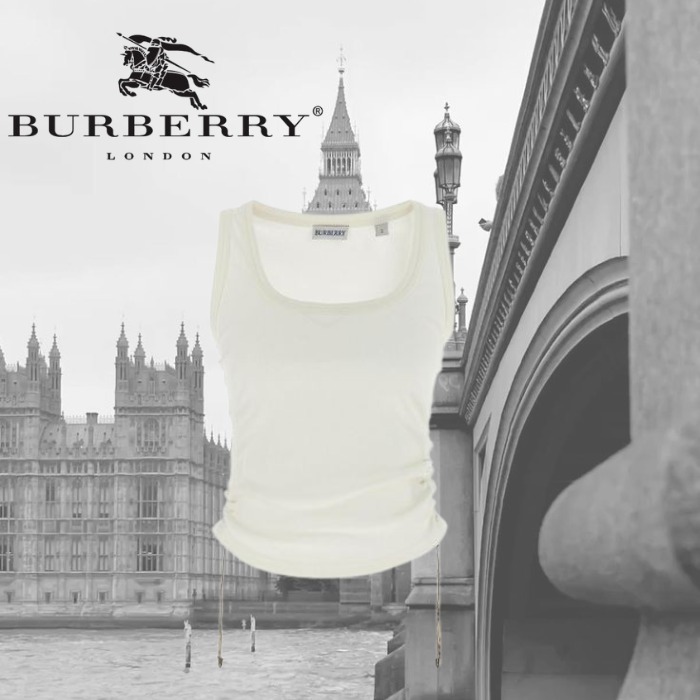 【Burberry】バーバリー タンクトップ ホワイト