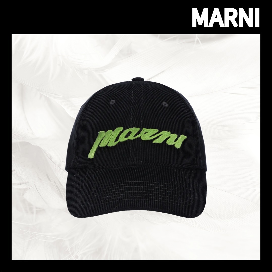 【MARNI】Corduroy Baseball Cap/追跡+関税+全国送料込み