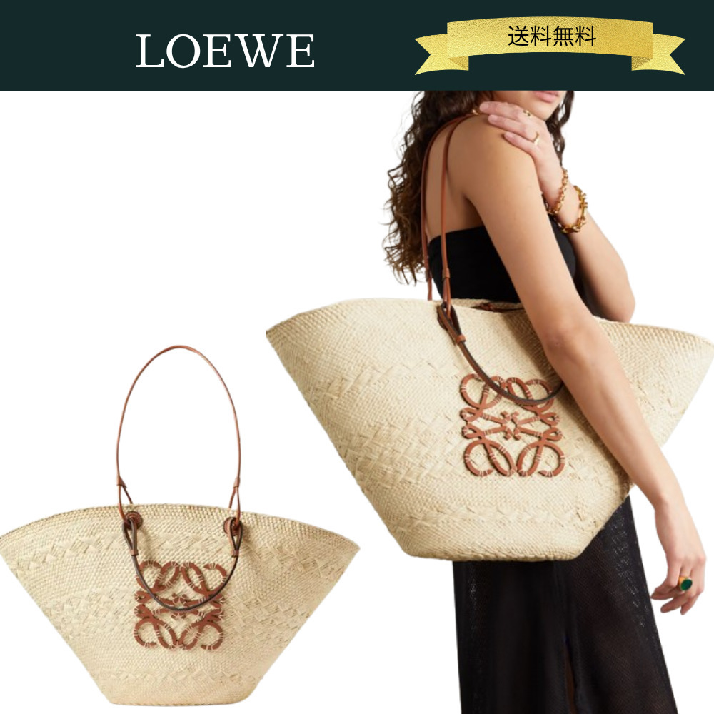 LOEWE Paula's Ibiza アナグラム ラージ バスケットバッグ