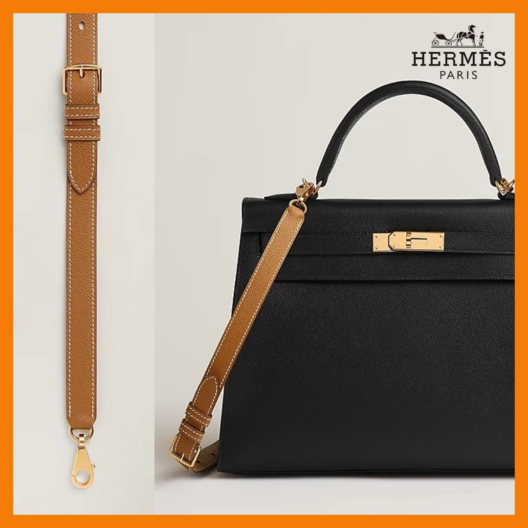 【上品な高級感◎】HERMES★A-Strap ショルダーストラップ