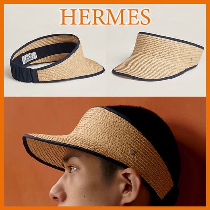 サンバイザー HERMES(エルメス) - 海外通販のBUYMA