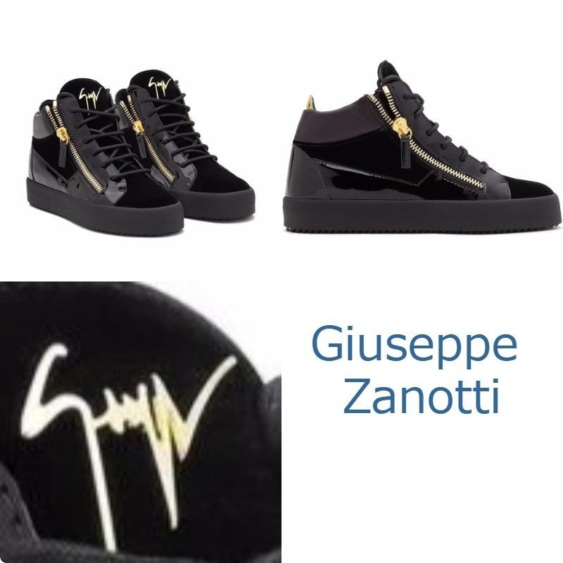 ★送料込み★ Giuseppe Zanotti Kriss スニーカー 黒