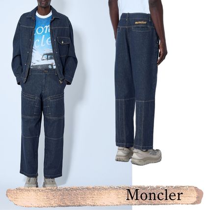 【国内発送・関税込】MONCLER ストレッチコットンジーンズ コットン MONCLER(モンクレール) デニム・ジーパン(メンズ
