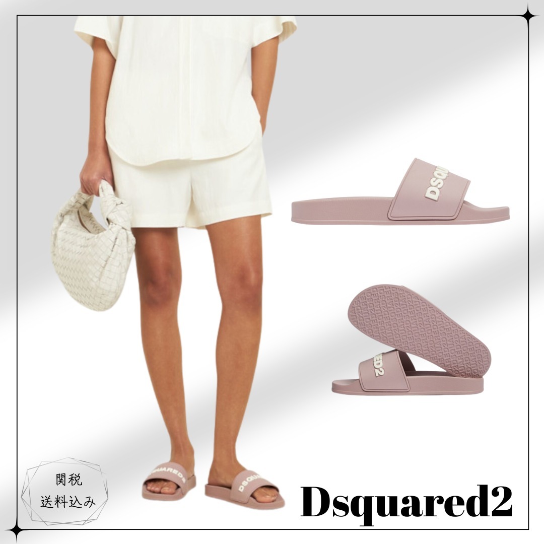 D SQUARED2【関税送料込】 Dsquared2 スライドサンダル