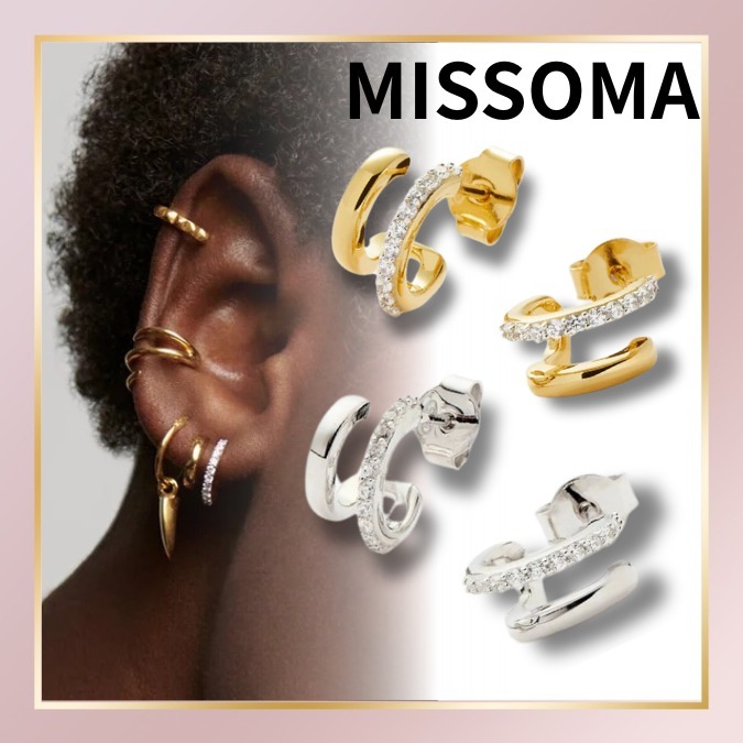 関税込み【MISSOMA】ピアス ジルコニア おしゃれ ギフト◎