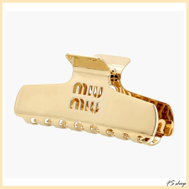MiuMiu | 正規品/関税送料込み ロゴ スモール クロー クリップ