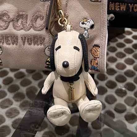 【 COACH X PEANUTS 】 スヌーピー バッグ チャーム