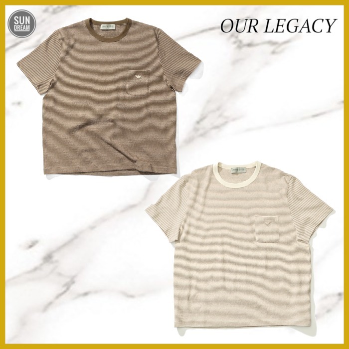 OUR LEGACY×Emporio Armani All TASCA T-SHIRT