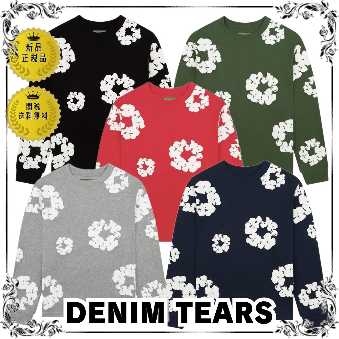 Denim Tears ロング Tシャツ Cotton Wreath 5色○関送無料○