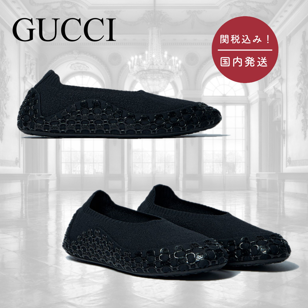 【国内送関税込】GUCCI☆スリッポン スニーカー