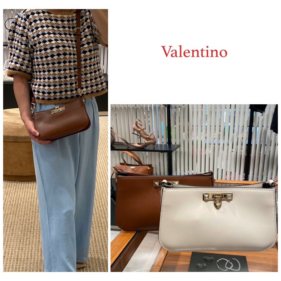 関税込★Valentino★ロックスタッズ♪スモールショルダーバッグ