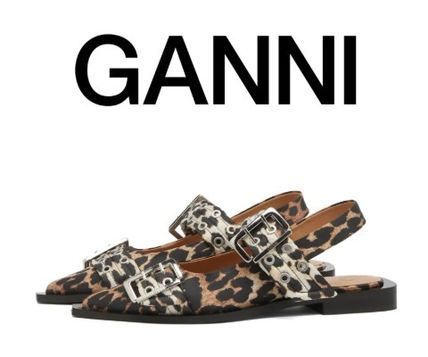レオパード（ヒョウ柄） Ganni(ガニー) 靴・シューズ(レディース