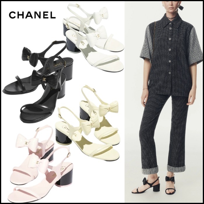 【フェミニンな足元♪】CHANEL サンダル ミュール