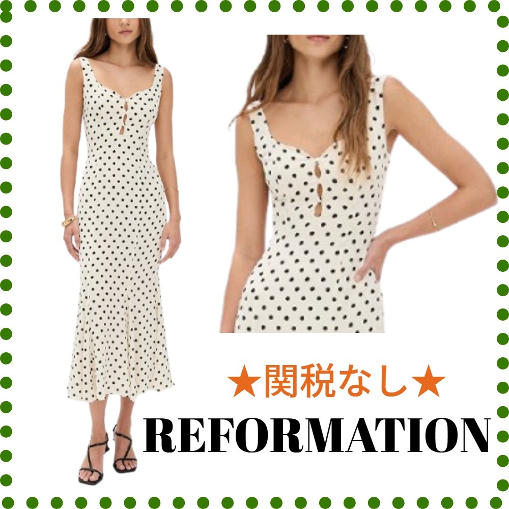 関税なし★REFORMATION★レインドレス