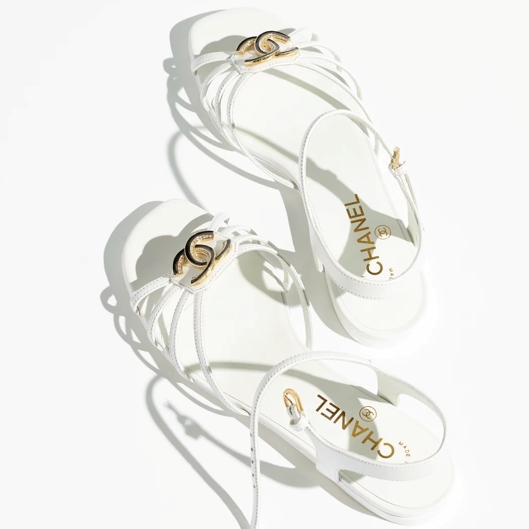 《2025SS 》CHANEL サンダル 白