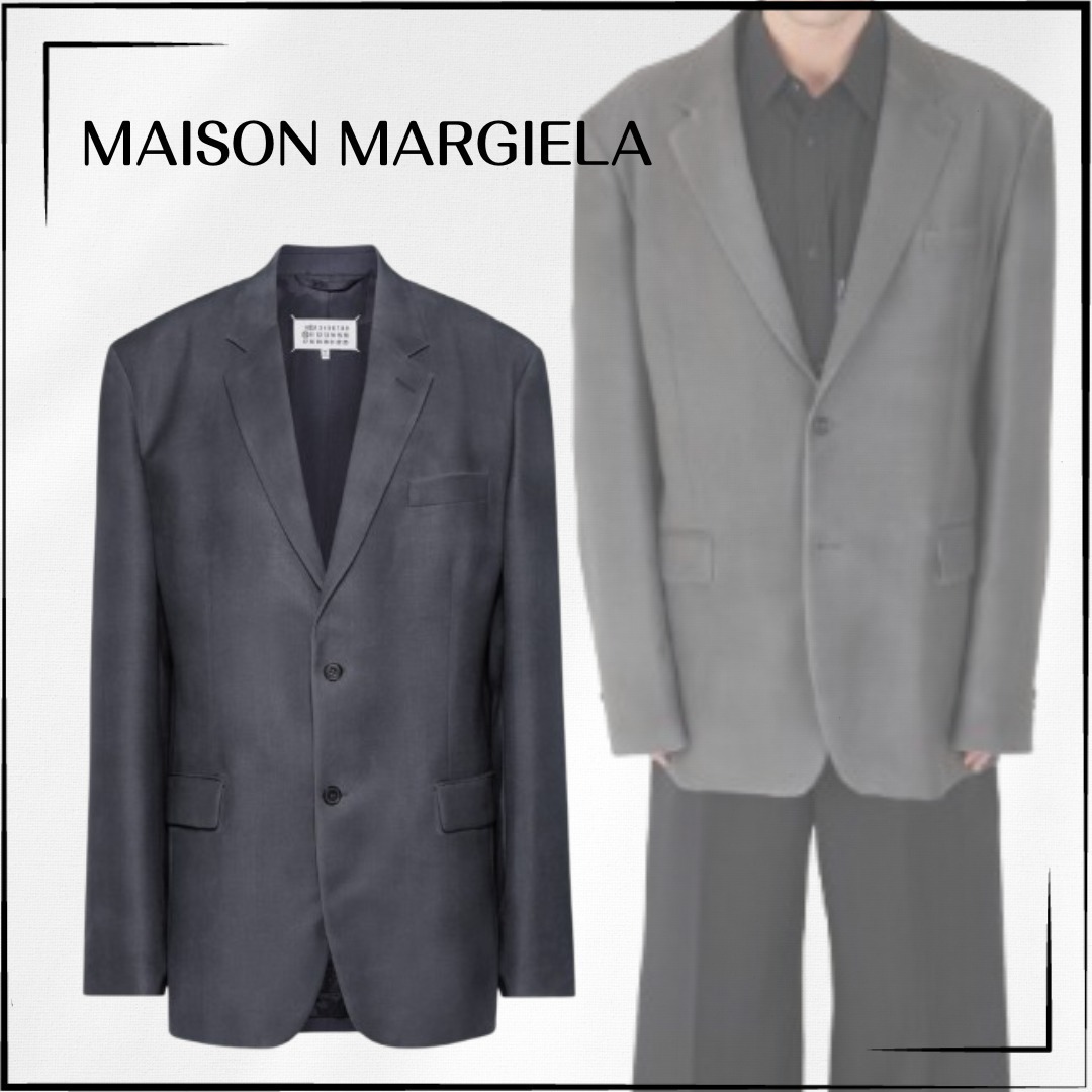【MAISON MARGIELA】関税込☆モヘアウール スーツジャケット