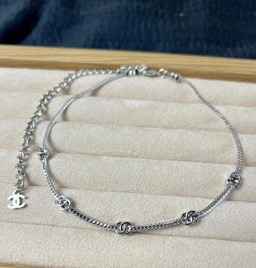 《華奢感が可愛い♡》CHANEL ネックレス