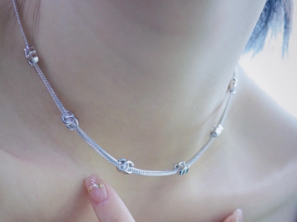 《華奢感が可愛い♡》CHANEL ネックレス