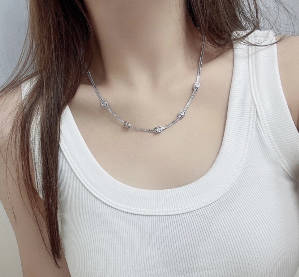 《華奢感が可愛い♡》CHANEL ネックレス