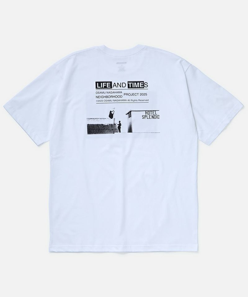 StrayKids愛用《NEIGHBORHOOD》NH X OSAMU NAGAHAMA . TEE