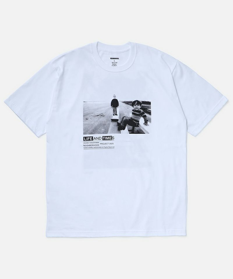 StrayKids愛用《NEIGHBORHOOD》NH X OSAMU NAGAHAMA . TEE