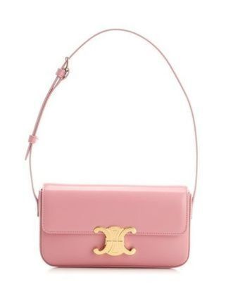 CELINE ショルダーバッグ クロード シャイニーカーフスキン