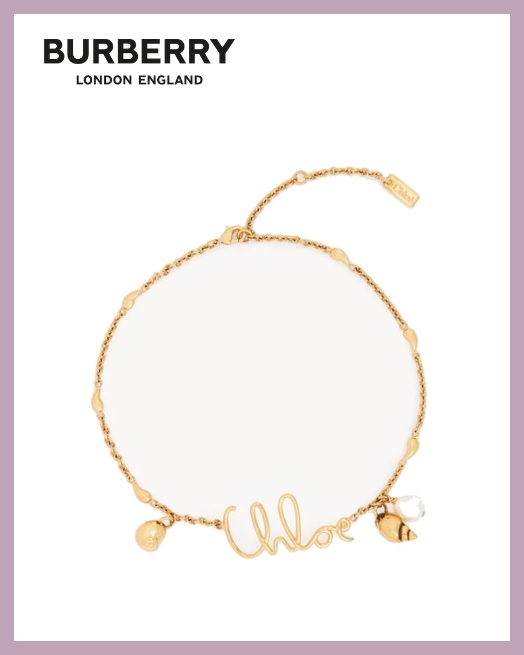 Chloe クロエのシェルネックレス