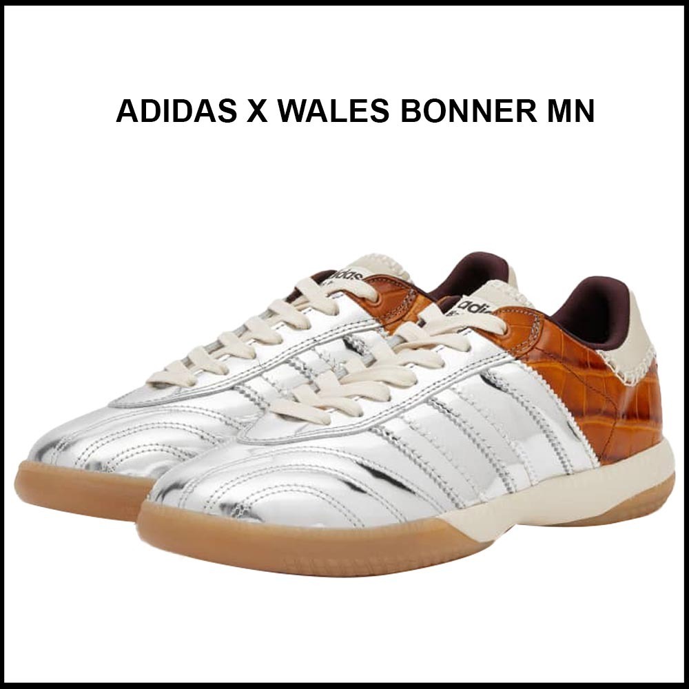 ADIDAS X WALES BONNER MN サンバ メタリック スニーカー