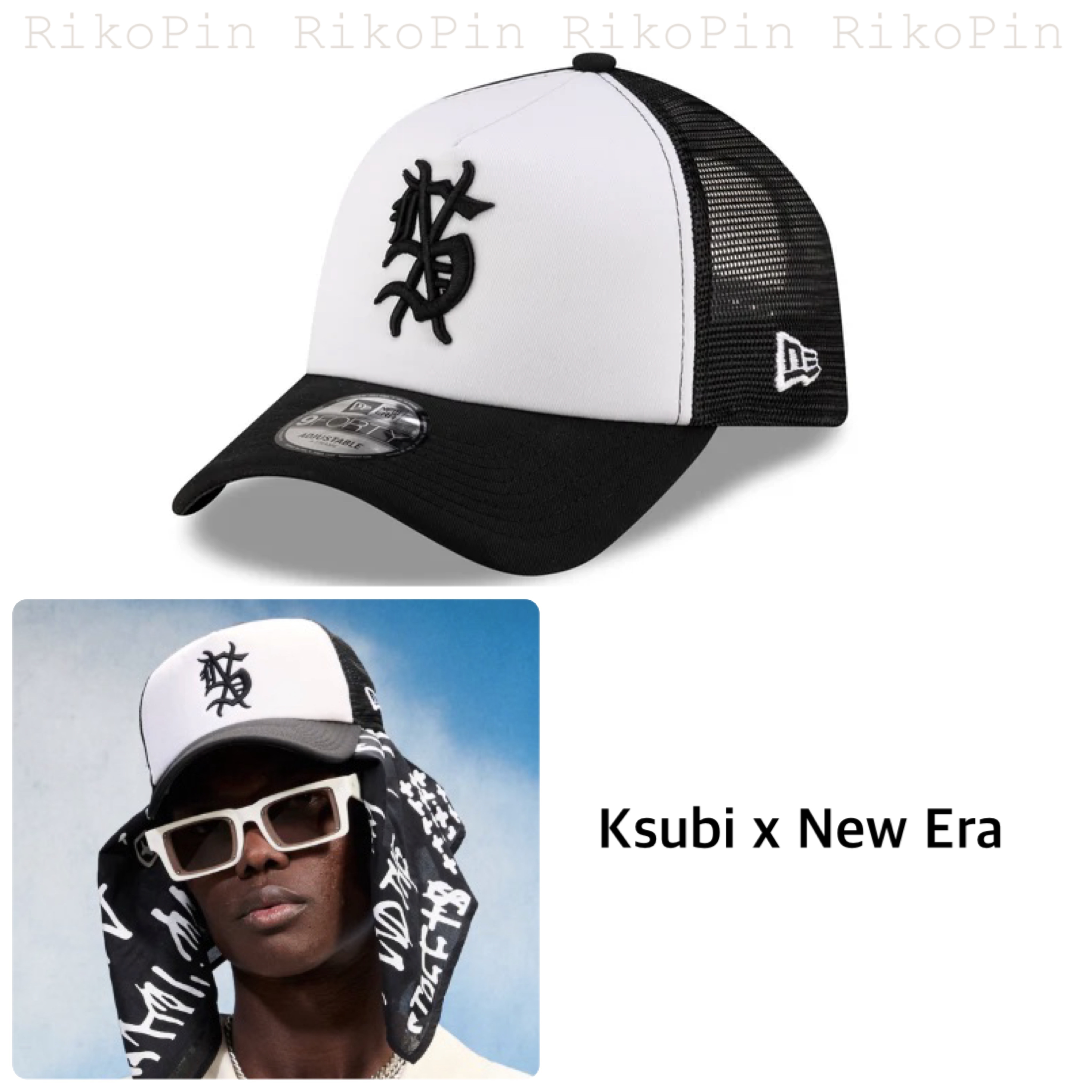 【KSUBI x New Era】 9forty a-frame trucker cap 帽子 コラボ